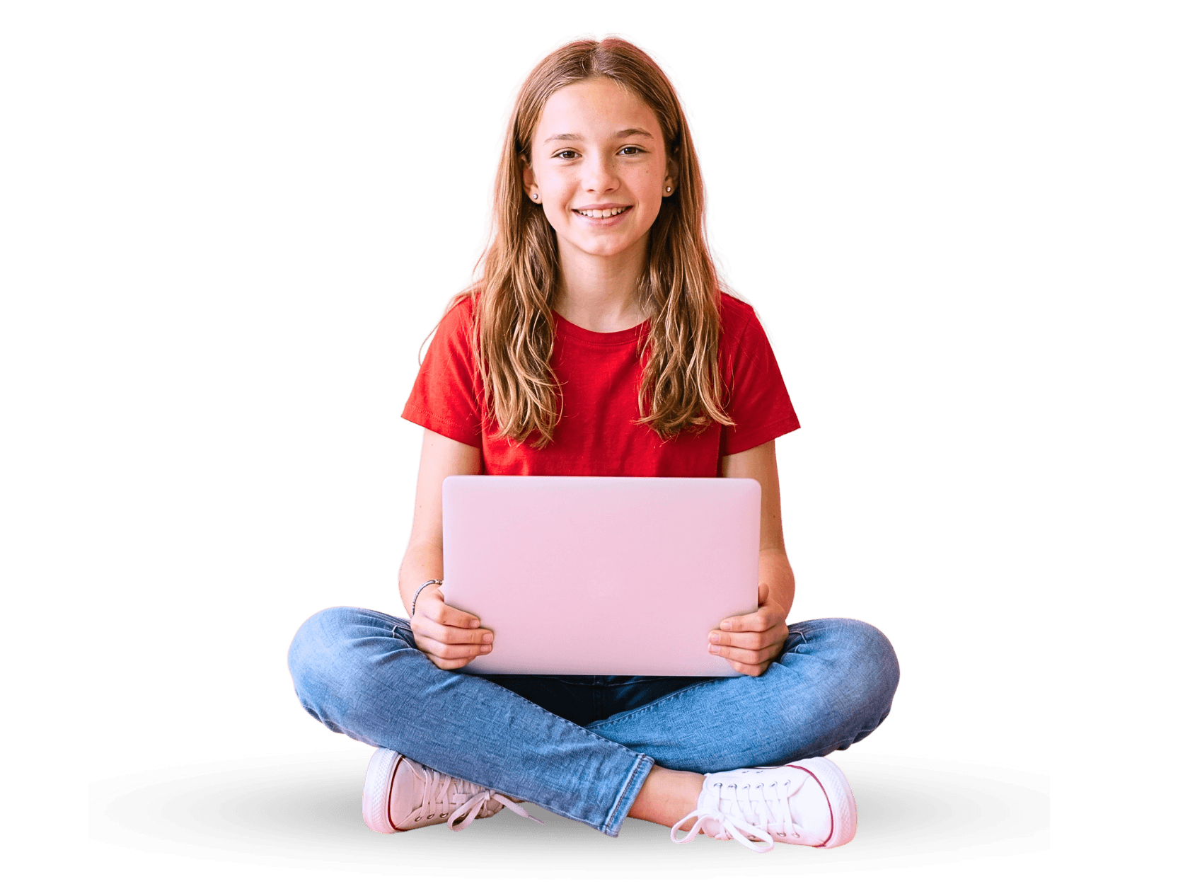 Student studying